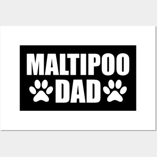 Maltipoo Dad - Maltipo dog dad Posters and Art